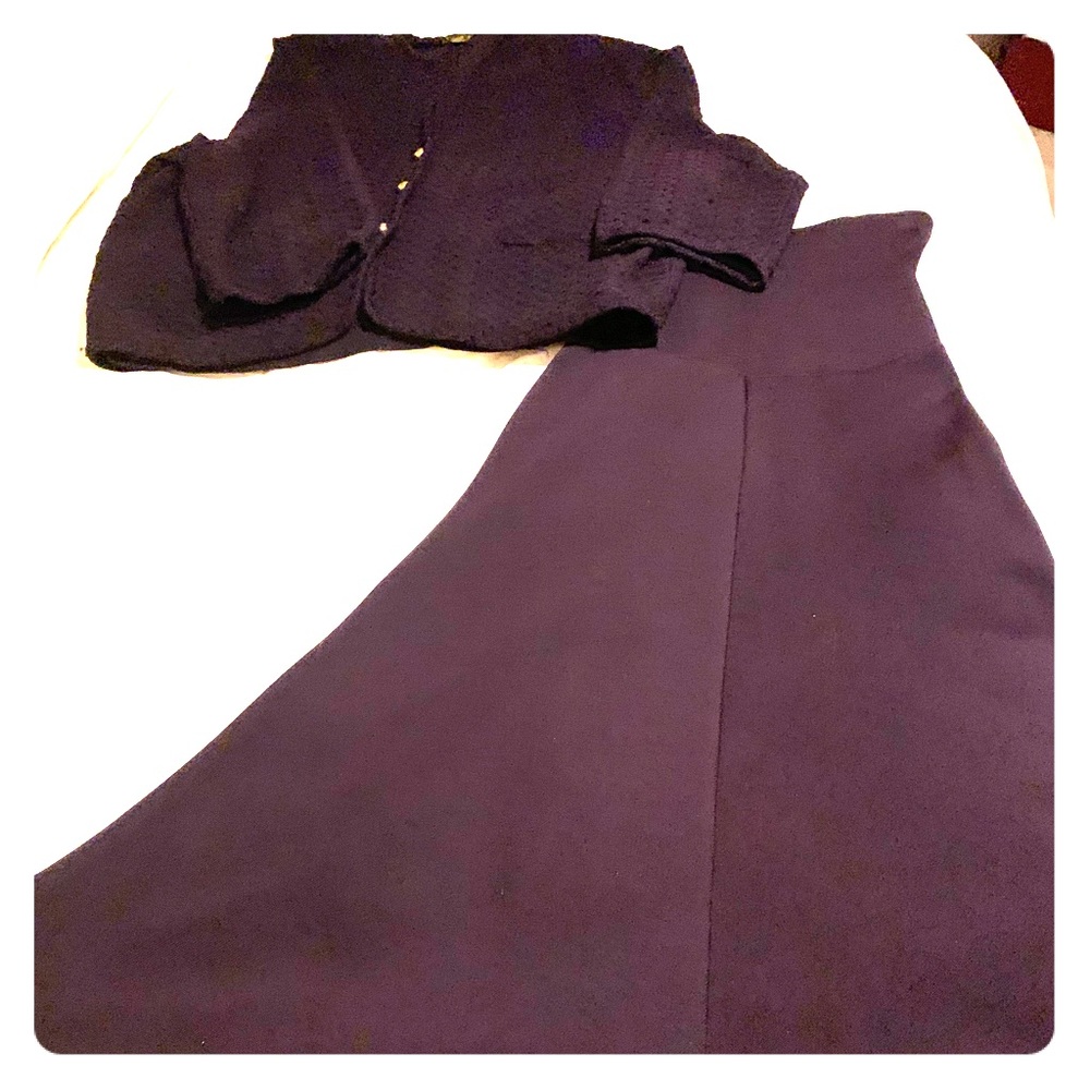 Knit Skirt and Jacket